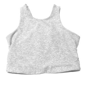 Outdoor Voices Venus Grey Crop Top  - XS